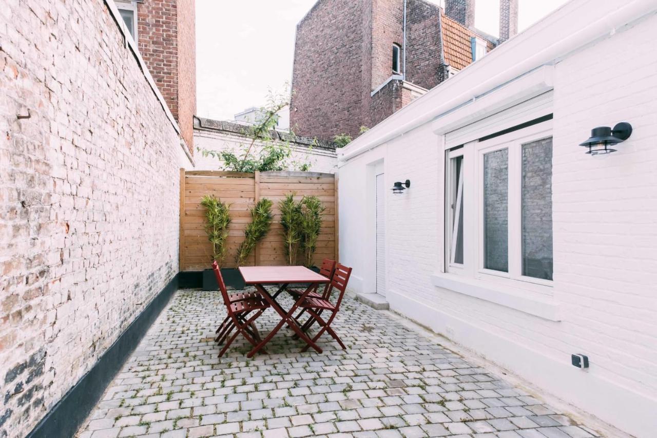 Charming Apartment With Terrace In Lille ลีลล์ ภายนอก รูปภาพ
